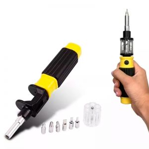 Herramienta Destornillador 360 Grados 6 En 1