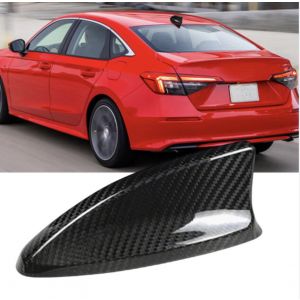 Antena Aleta Tiburón Fibra De Carbono Para Autos Camionetas