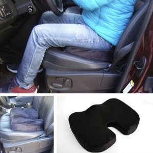 Cojín Para Asiento Espuma Viscoelastica Memory Foam + Funda