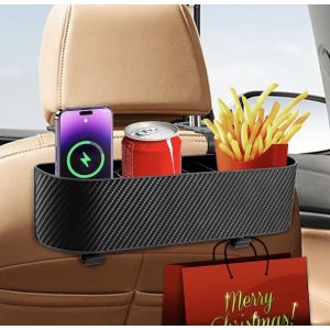 Organizador Reposacabezas Para Botellas Autos Camionetas 3n1