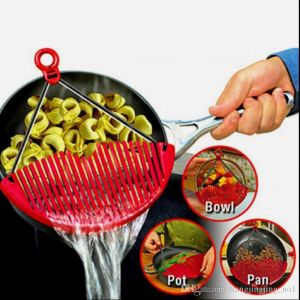 Colador De Verduras Fideos Escurridor Extensible