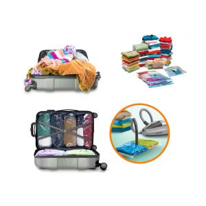 Bolsas Compresoras 50x 60 Cm , 60 x 80 o 70 x 110 cm - Ahorra Espacio Para Maletas