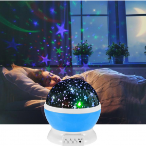 Lampara Proyector De Estrellas Giratorio Led Star Master