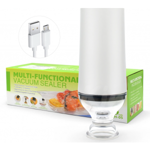 Maquina De Sellado Al Vacío De Mano Portátil Recargable