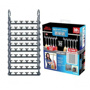 Colgador de ropa para closet 10 pack