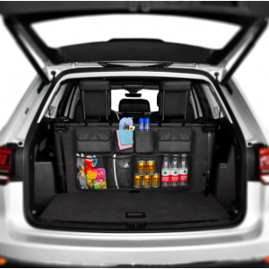 Organizador Para Maletera De Auto Cuero Pu Porta Botellas