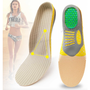 Plantilla Ortopédica Deportiva 3d Apoyo Para El Arco Unisex