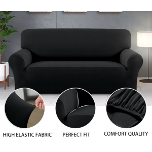 Funda Forro Cobertor Mueble De 2 Cuerpos + Banda Elástica