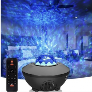 Proyector Luces Laser Galaxia Parlante Bluetooth Control Usb