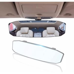 Espejo Retrovisor Grande Panorámico Antirreflejo Para Autos