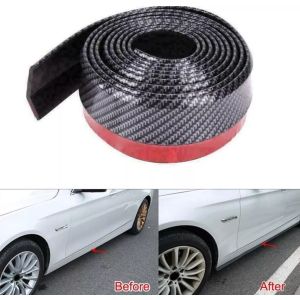 Lip Faldon Fibra Parachoque Delantero Tuning Para Autos 2.5m