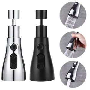 Adaptador Extensor Rociador Giratorio Para Grifo 3 Modos