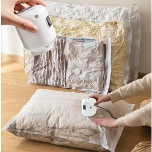 Bomba De Vacío Para Bolsa De Almacenamiento De Ropa De Viaje