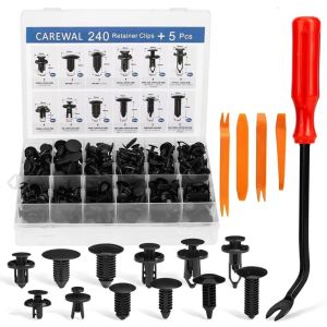 Clips sujetadores remaches Para Autos Camionetas 240 Pcs