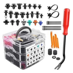 Kit De Clips Universal Grapas Para Autos 725 Piezas