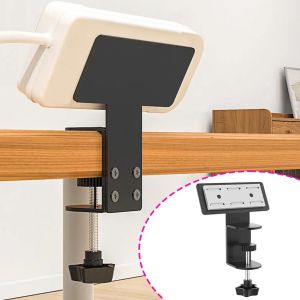 Soporte Ajustable Con Adhesivo Para Regleta En Escritorio Negro