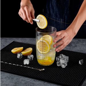 Tapete Bar Barra 45 X 30 Cm Escurridor Vaso Copas