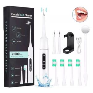 Cepillo Eléctrico Dientes 3 En 1 Kit Limpieza De Sarro 