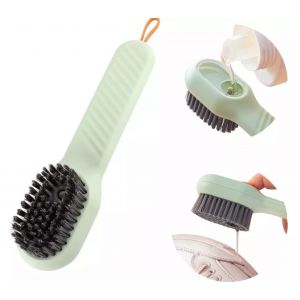 Cepillo Escobilla Con Dispensador Para Lavar Zapatillas