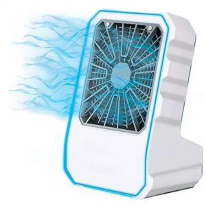 Enfriador Aire Acondicionado Recargable Ultra 4 Velocidades