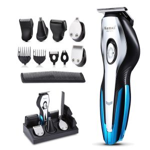 Cortador De Cabello Afeitador Cabezales 11 En 1 - Kemei