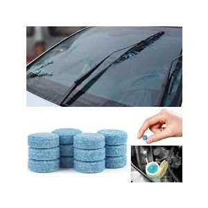 Pastillas comprimidas de jabón líquido para limpia parabrisas de auto y otros