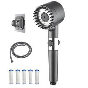 Ducha Filtro Purificador 3 Modos De Agua + Soporte Ajustable