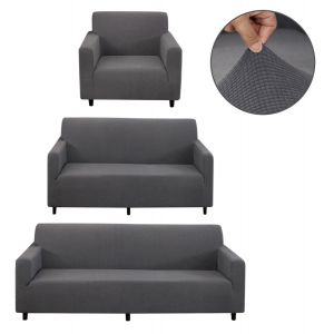 Funda Cobertor Amoldable Muebles Spandex Impermeable 3+2+1