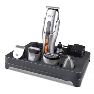 Maquina Cortador Afeitador Multifuncional 8 En 1 Recargable - Kemei