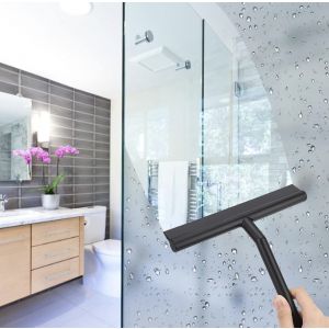Limpiador De Vidrios Para Duchas Ventanas Espejos + Colgador