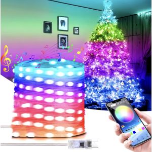 Luces Smart Bluetooth 10 Metros 100 Leds App Control Colores