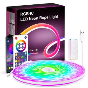 Tira De Luces Neon Flexible Impermeable Amoldable 3metros
