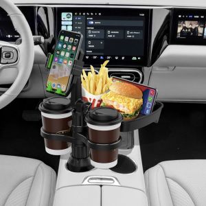 Organizador Bandeja Porta Botellas Celular Para Autos 4 En 1