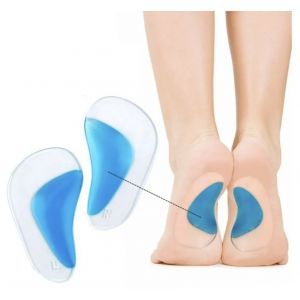 Plantillas Ortopédicas Pie Plano Gel Soporte Arco Silicona