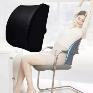 Cojín Respaldar Lumbar Memory Foam Incluye Funda