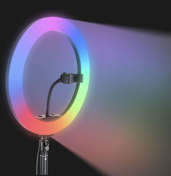 Luz Led Aro De Luz Multicolor Papeleria Carranza Tienda Virtual