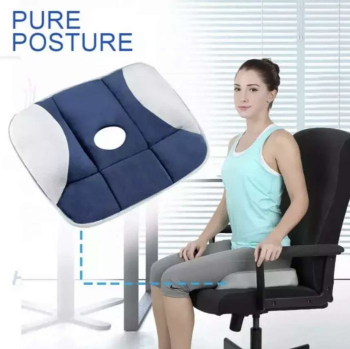 Cojin De Asiento Corrector De Postura Alivia La Presion