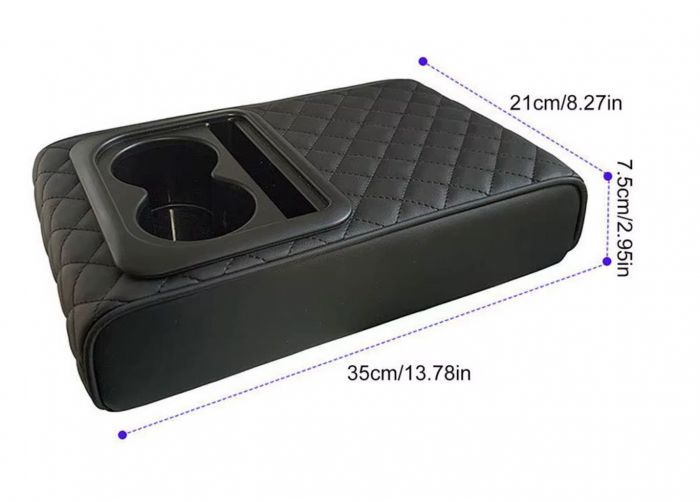 Apoyabrazos Con Porta Vasos Para Autos Camionetas - Gruponatic.pe